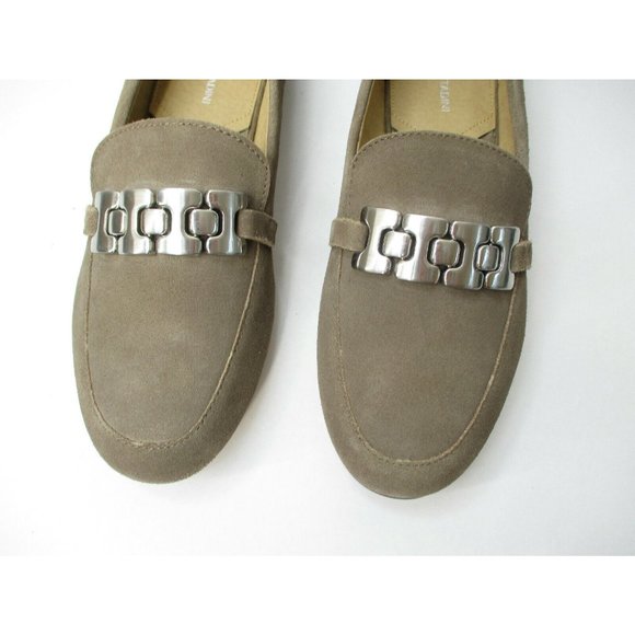 NEW Adrienne Vittadini Raja Slip on Suede Loafers - Picture 7 of 10